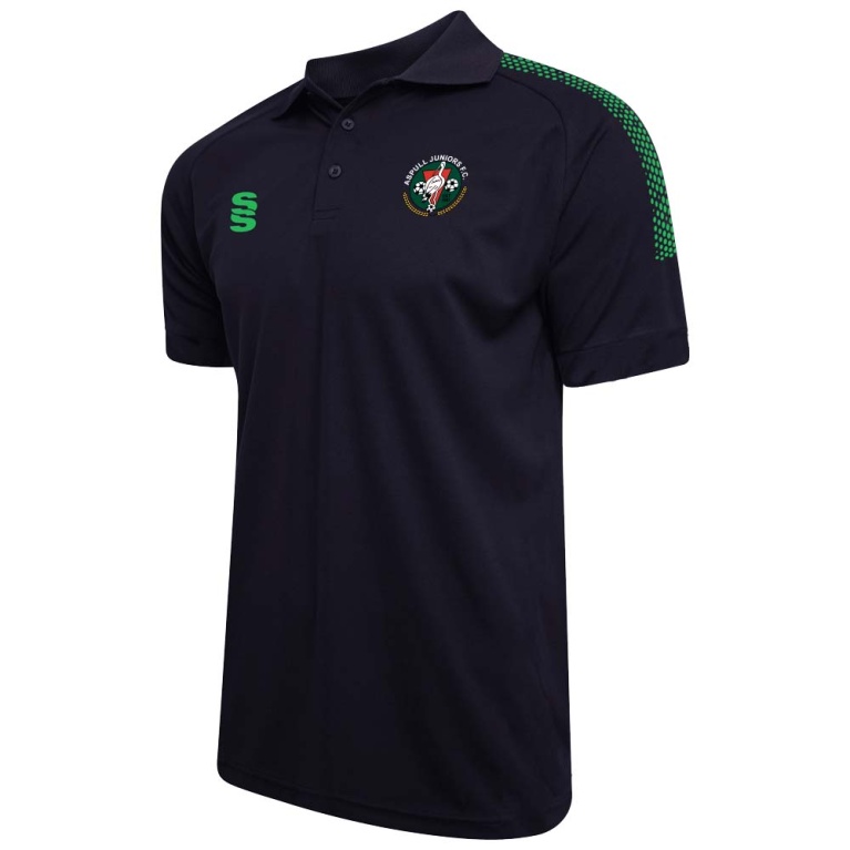 Aspull Juniors FC Women's Dual Solid Colour Polo : Navy