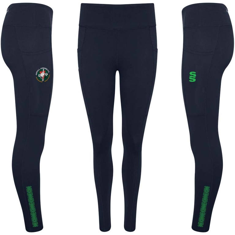 Performance Full Length Leggings : Navy
